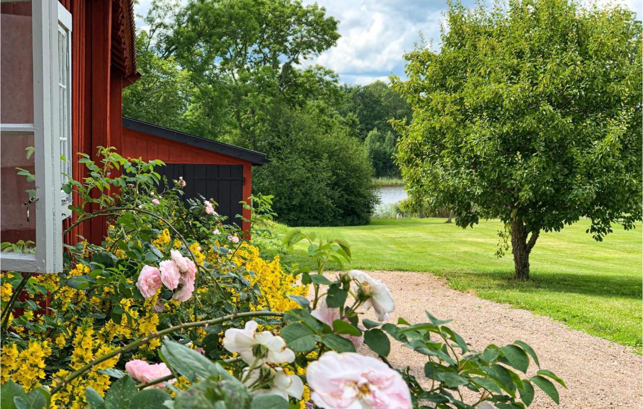 Nice Home In Mantorp With Kitchen Exterior photo